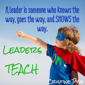 Leaders Teach