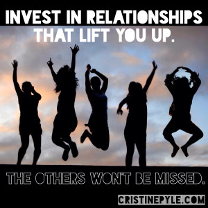 Are you investing in the right relationships?