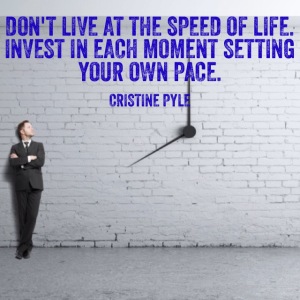 Do you set your own pace?