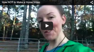 How NOT to Make a Horse Testimonial Video